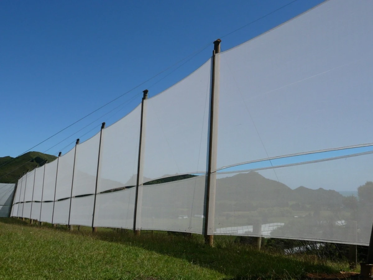 Empak Netting Windbreak on Australian Orchards