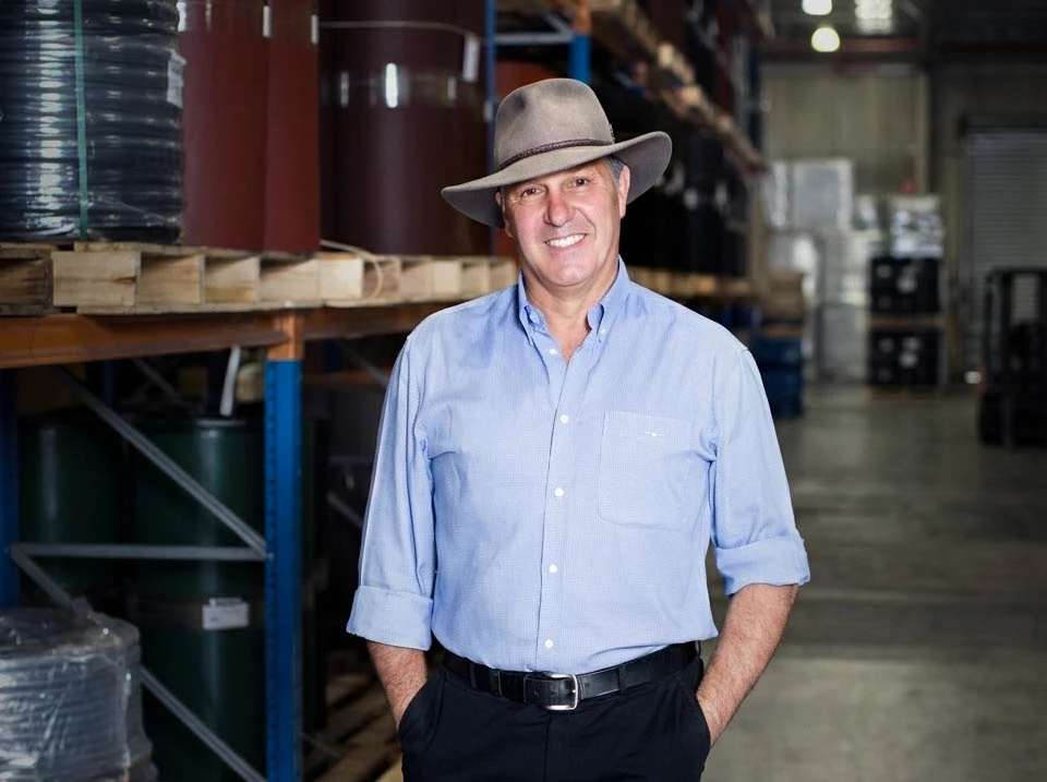 Philip Rossi in Akubra Hat