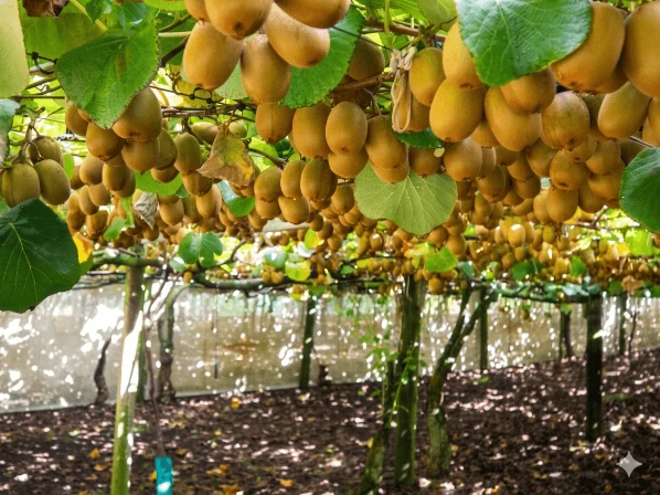 Twine used on kiwi fruit produce