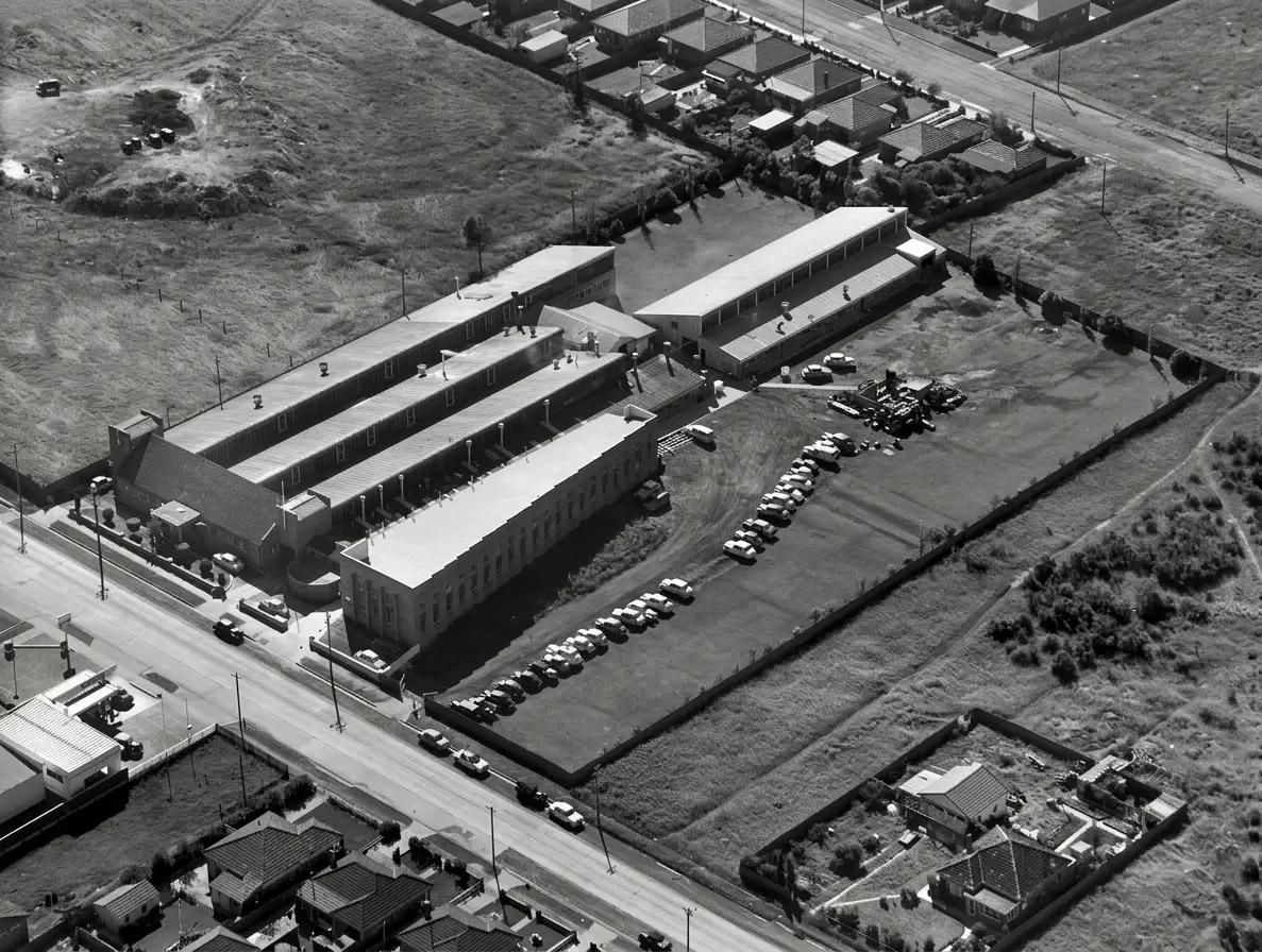 Original Tapex Premises Kingsgrove 1957